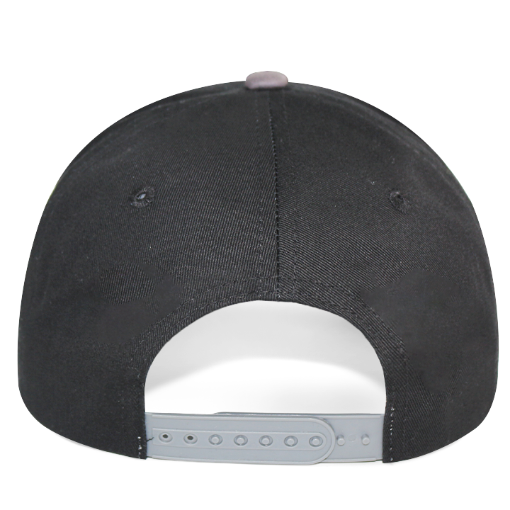 Fear No Evil Snapback - Black X Gray