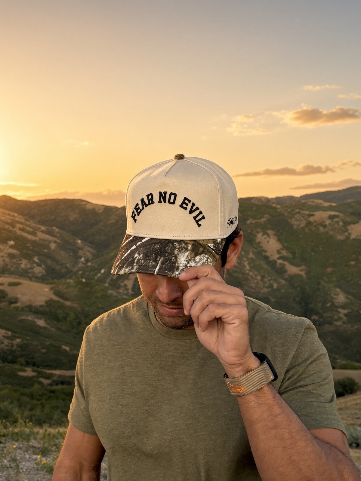 Fear No Evil Snapback - Off-White x Camo