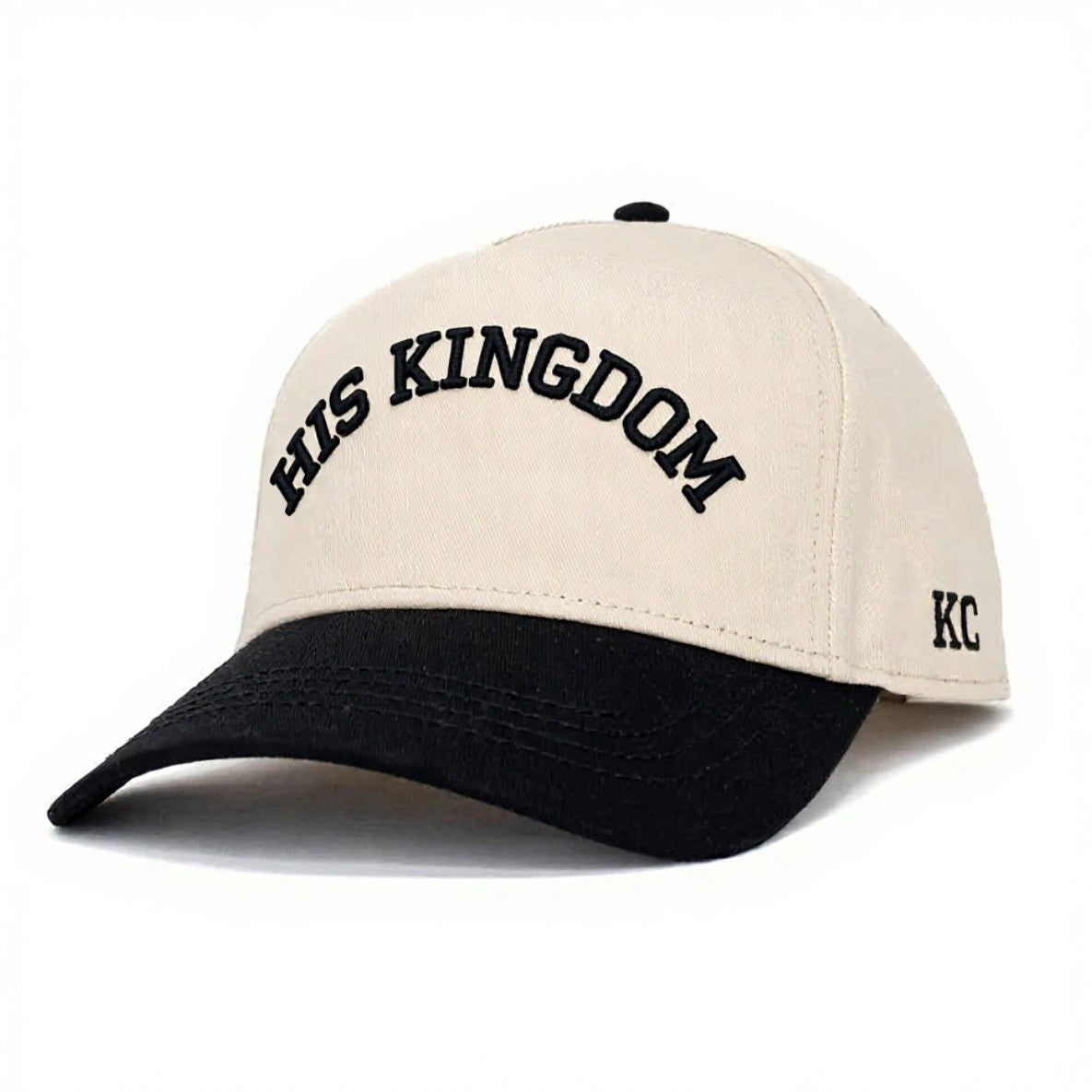 HIS KINGDOM Snapback - Off-White x Black