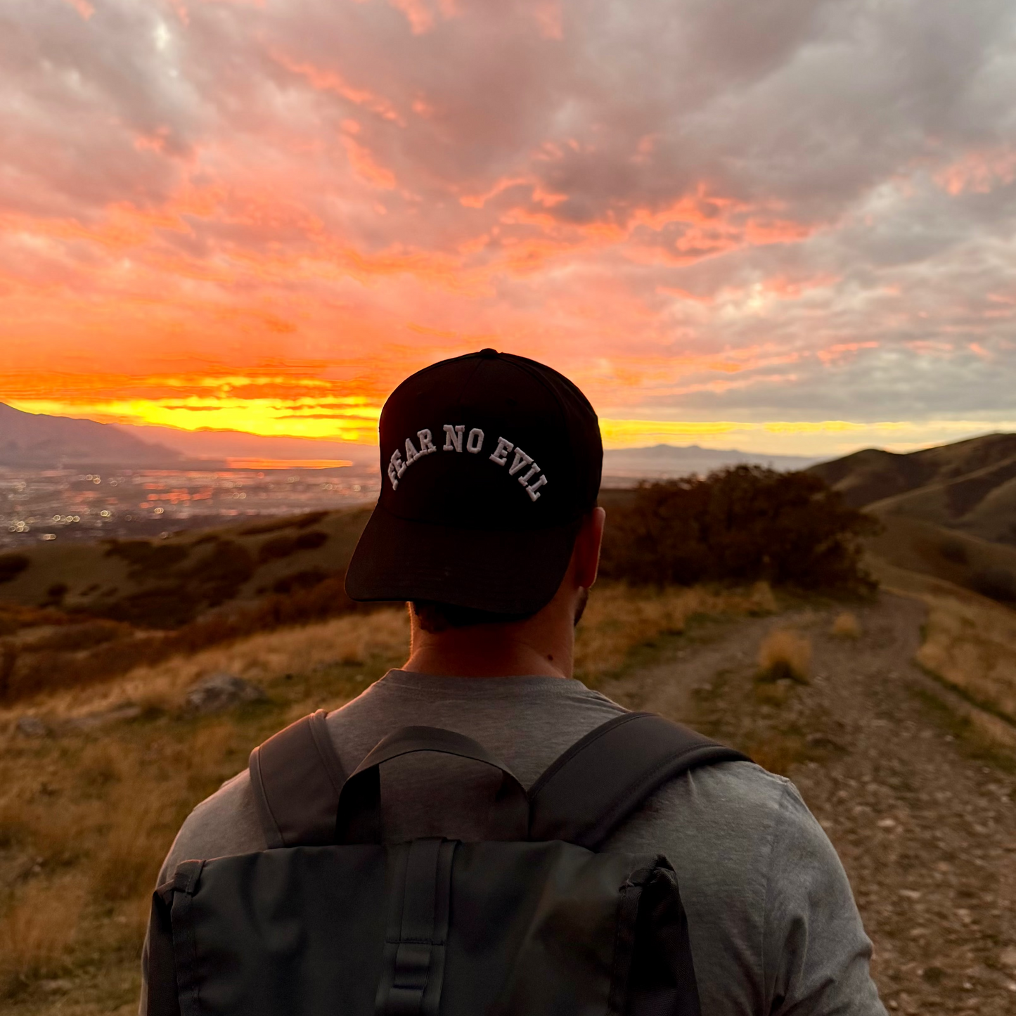 Fear No Evil Snapback - Black