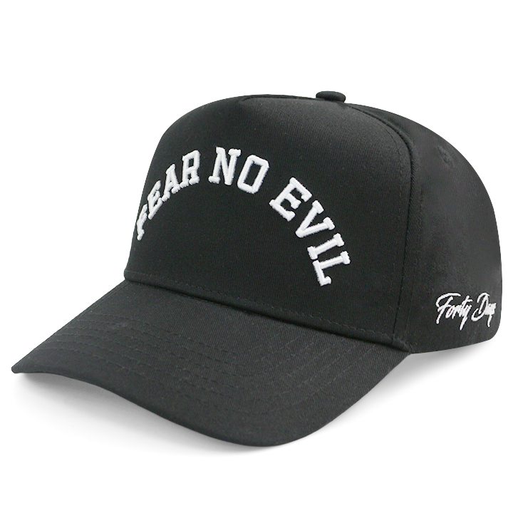 Fear No Evil Snapback - Black
