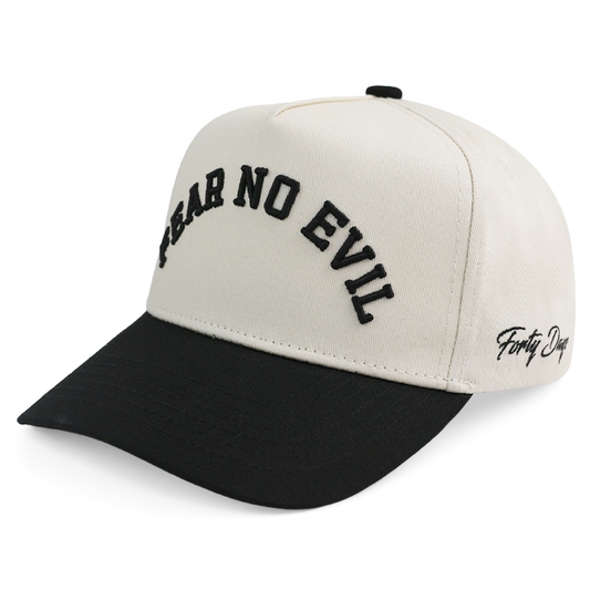 Fear No Evil Snapback - Off-White x Black