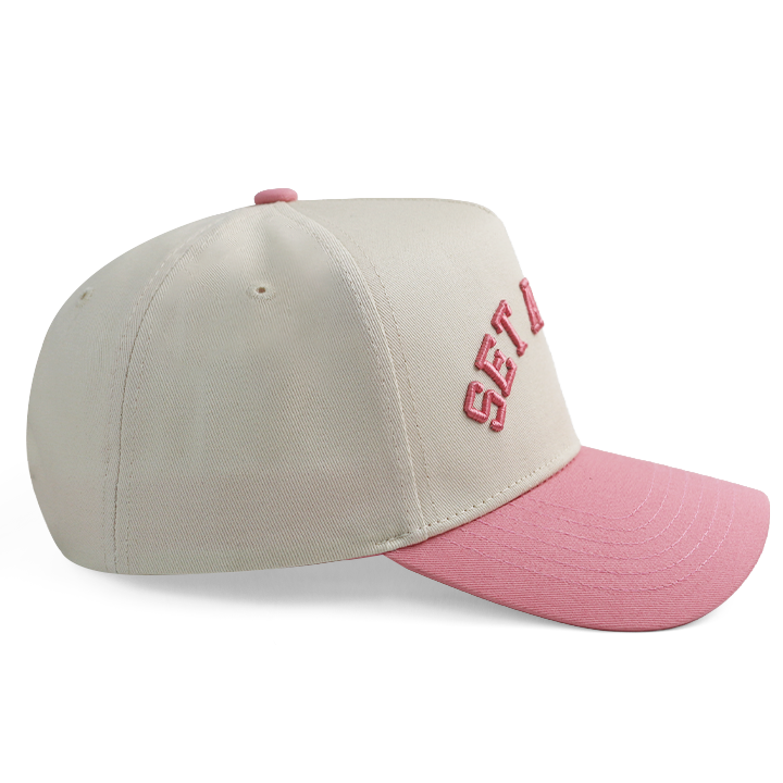 SET APART Snapback - Off-White x Pink