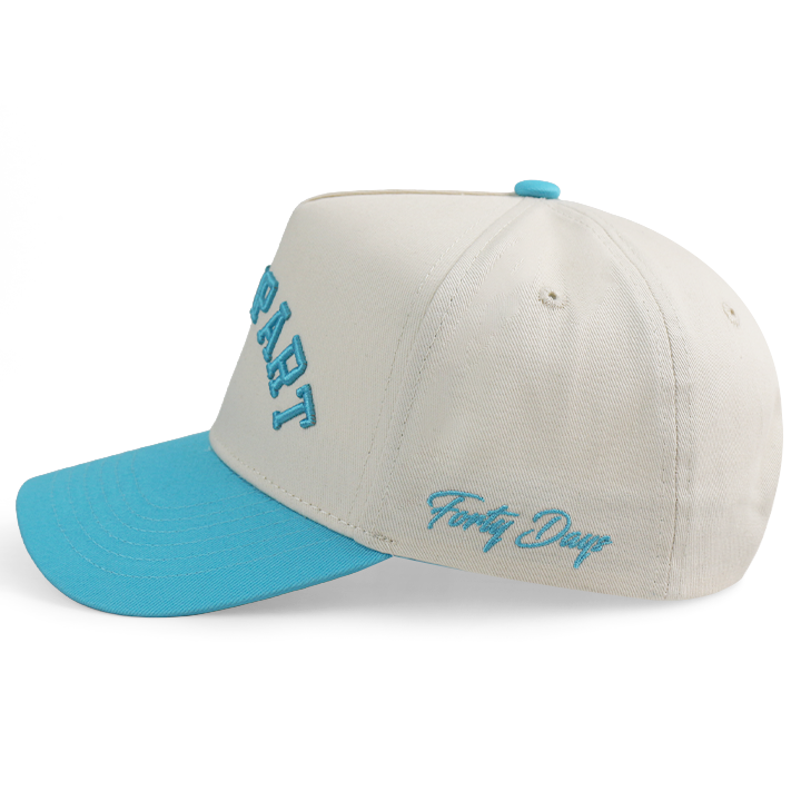 SET APART Snapback - Off-White x Powder Blue