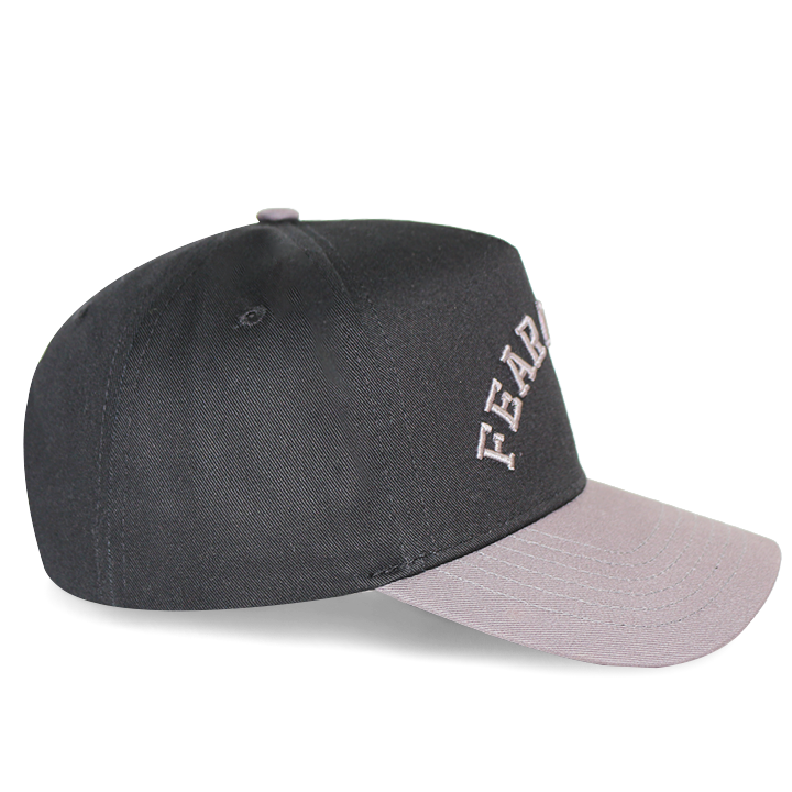 Fear No Evil Snapback - Black X Gray