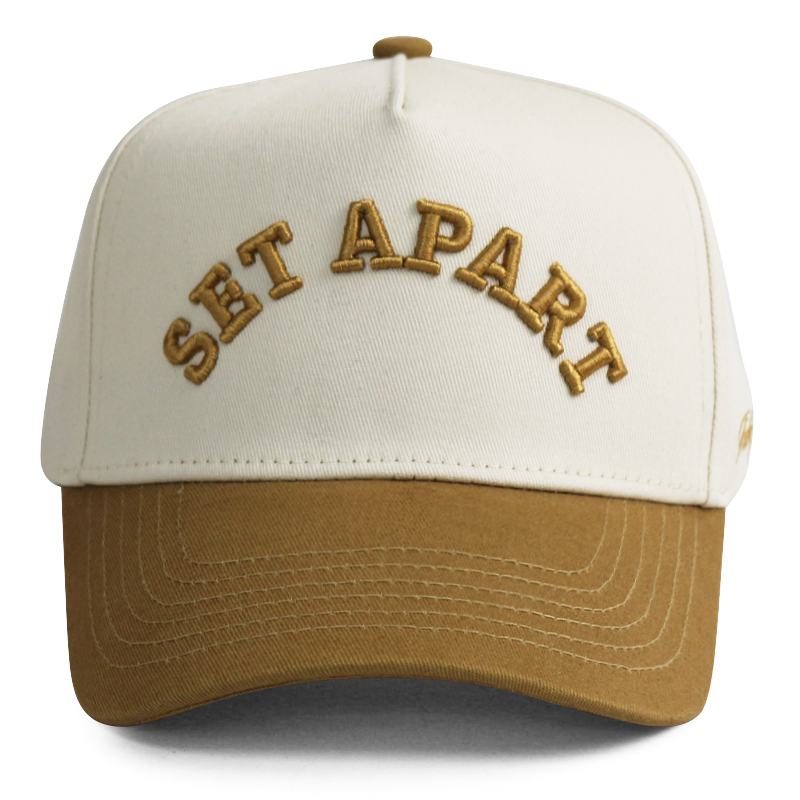 SET APART Snapback - Off-White x Brown