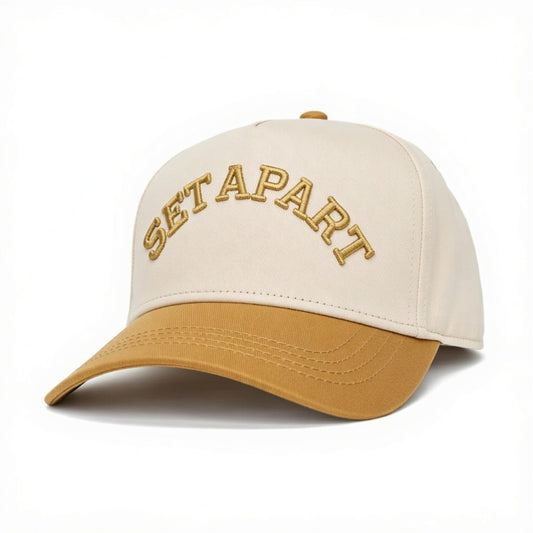 SET APART Snapback - Off-White x Brown